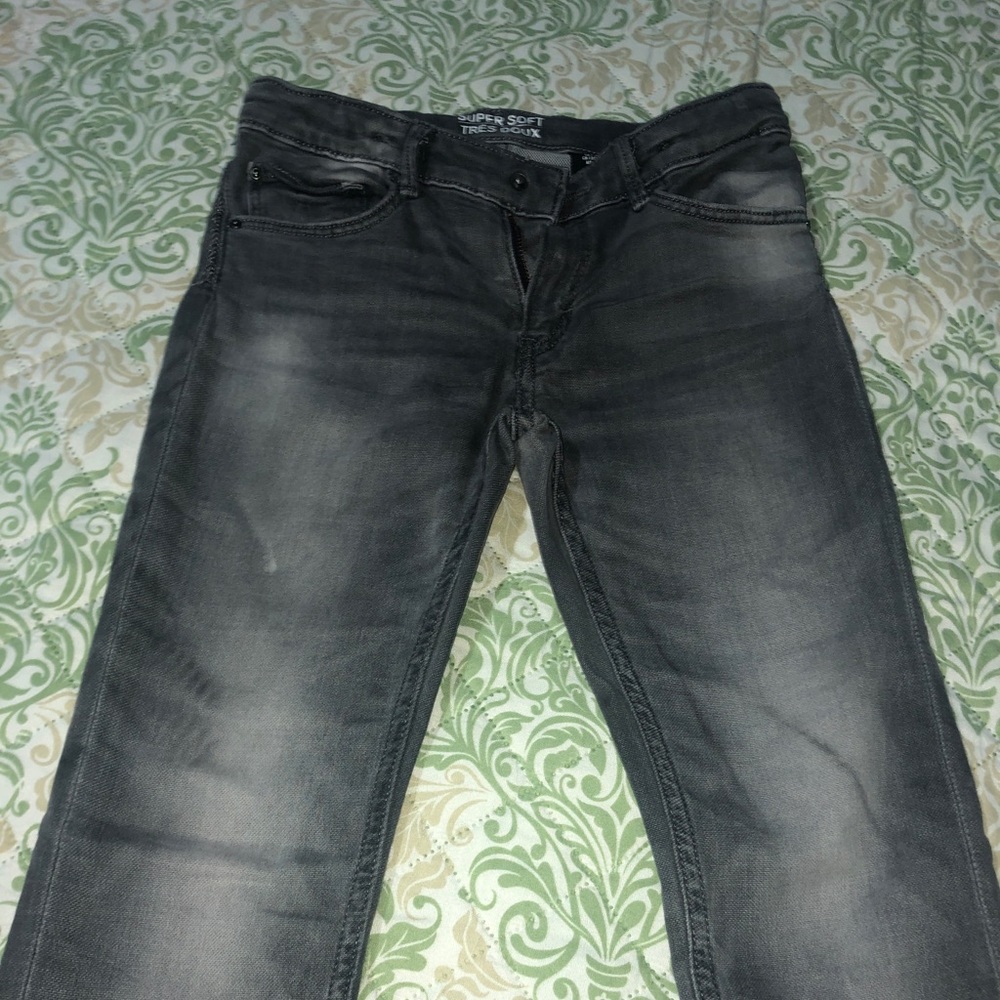 Gray Skinny fit Jean for boy
